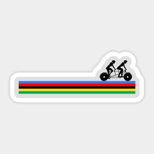 Women's Tandem Racing World Champion Sticker